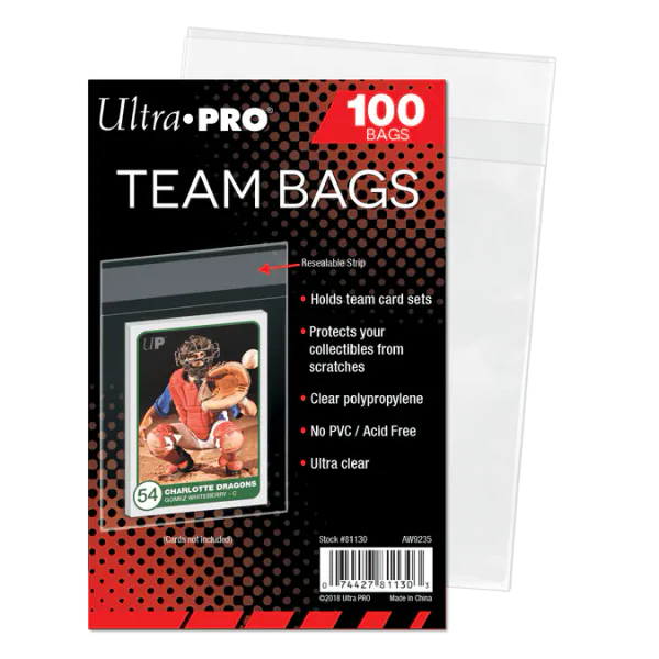 Hovedbilde Ultra Pro: Team Bags Resealable (100)