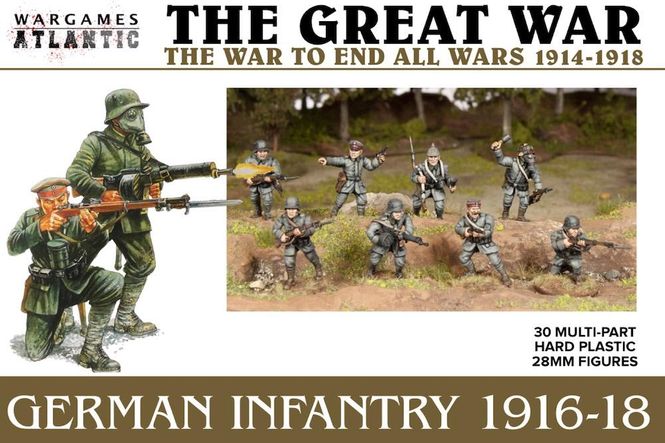 Hovedbilde German Infantry 1916-18 (Wargames Atlantic)