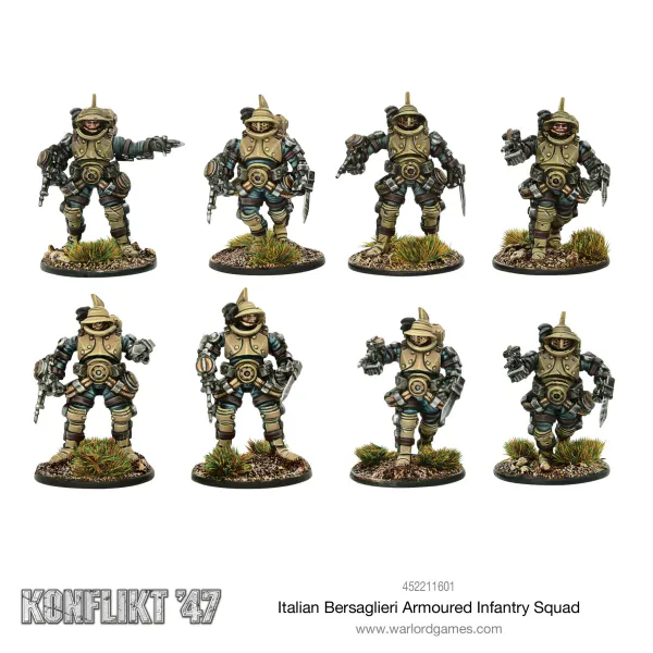 Hovedbilde Konflikt '47 Bersaglieri Armoured Infantry Squad ...