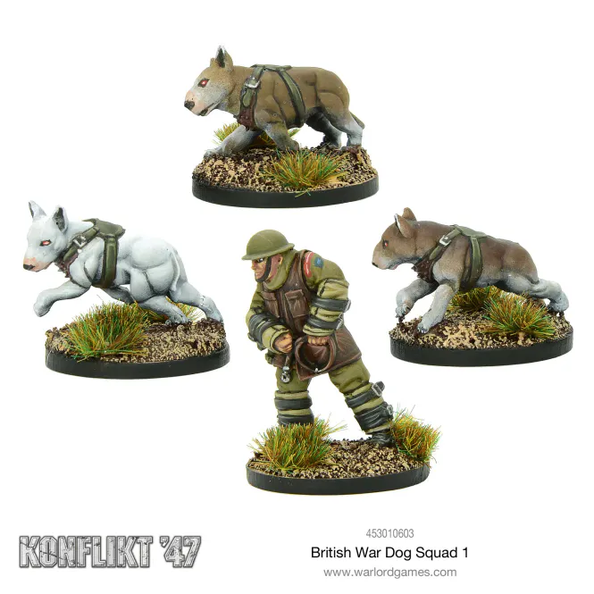 Hovedbilde Konflikt '47 British Cerberus War Dog Squad 1 ...
