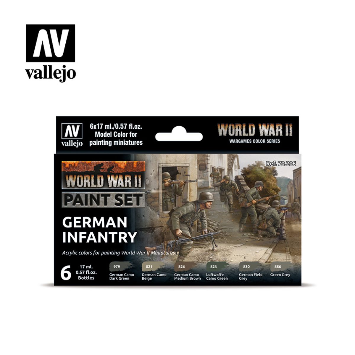 Vallejo German Infantry