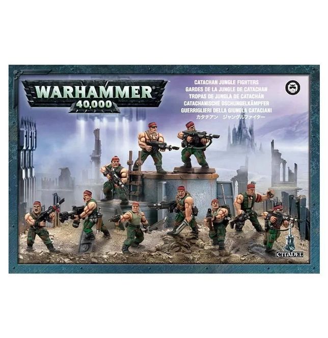Hovedbilde WEB Astra Militarum: Catachan Jungle Fighters
