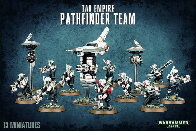 T'au Empire: Pathfinder Team