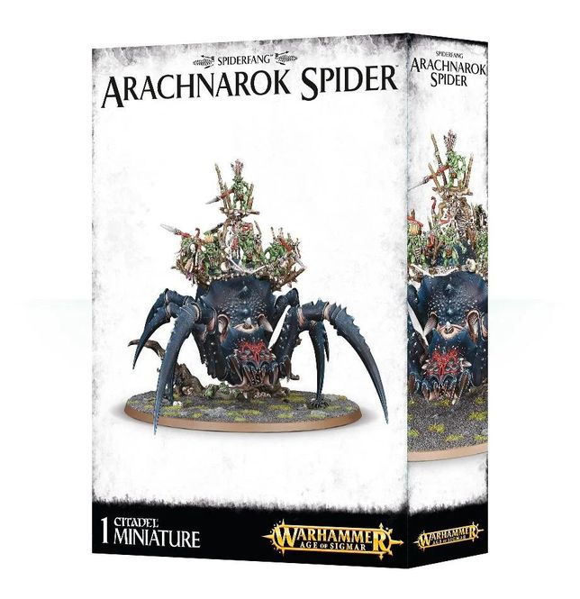 Hovedbilde WEB Gloomspite Gitz: Spiderfang Arachnarok Spider