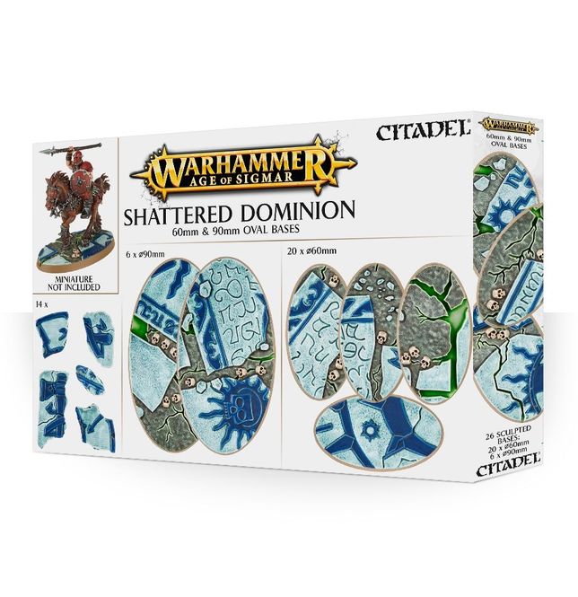 Hovedbilde Shattered Dominion: 60 & 90mm Oval