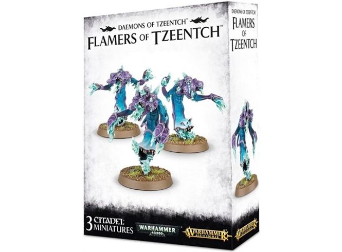 Hovedbilde Chaos Daemons/Disciples of Tzeentch: Flamers of ...