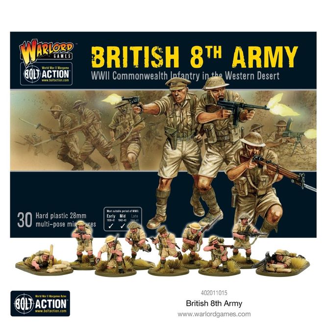 Hovedbilde British 8th Army Infantry (Warlord)