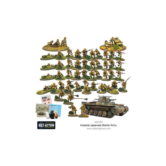 Hovedbilde Japanese Banzai! Bolt Action Starter Army ...