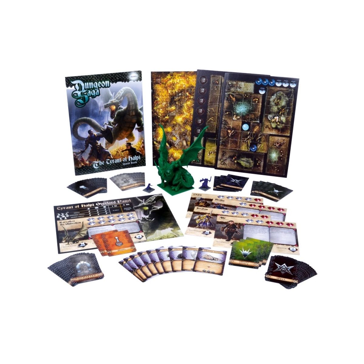 Dungeon saga The tyrant of halpi