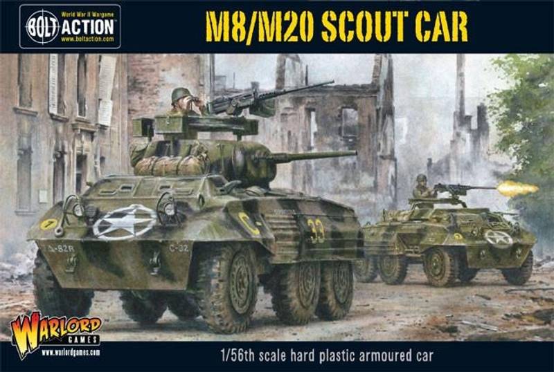 US Army M8/M20 Scout Car (Warlord)
