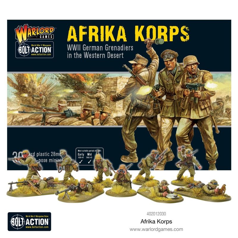 German Afrika Korps Infantry (Warlord)
