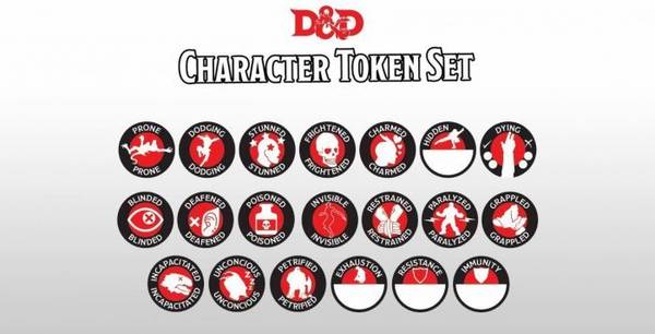 Hovedbilde D&D Character Token Set