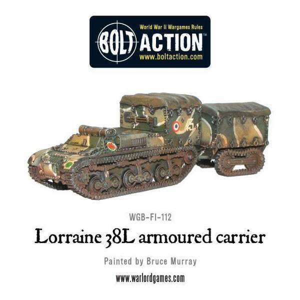 Hovedbilde French Army Lorraine 38L Armoured Carrier