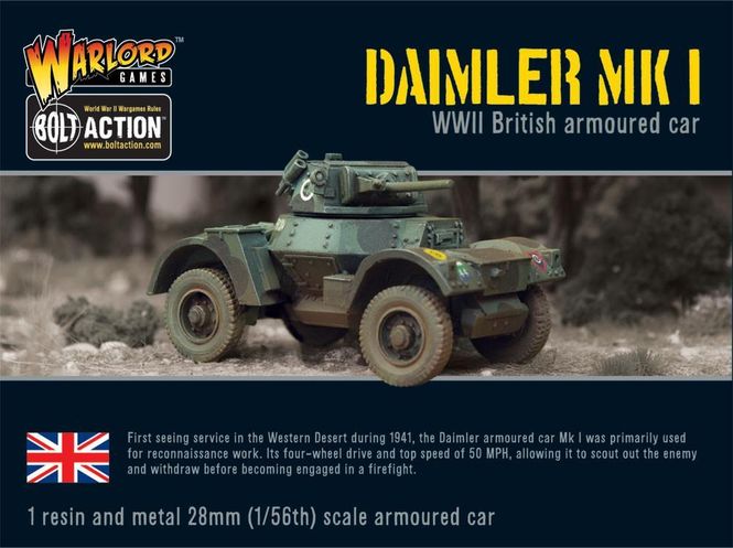 Hovedbilde British Daimler MK I Armoured Car (Warlord)
