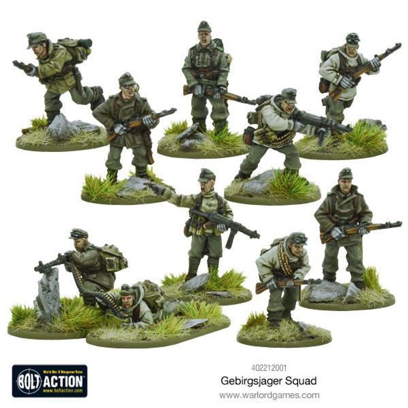 German Gebirgsjäger Squad (Warlord)