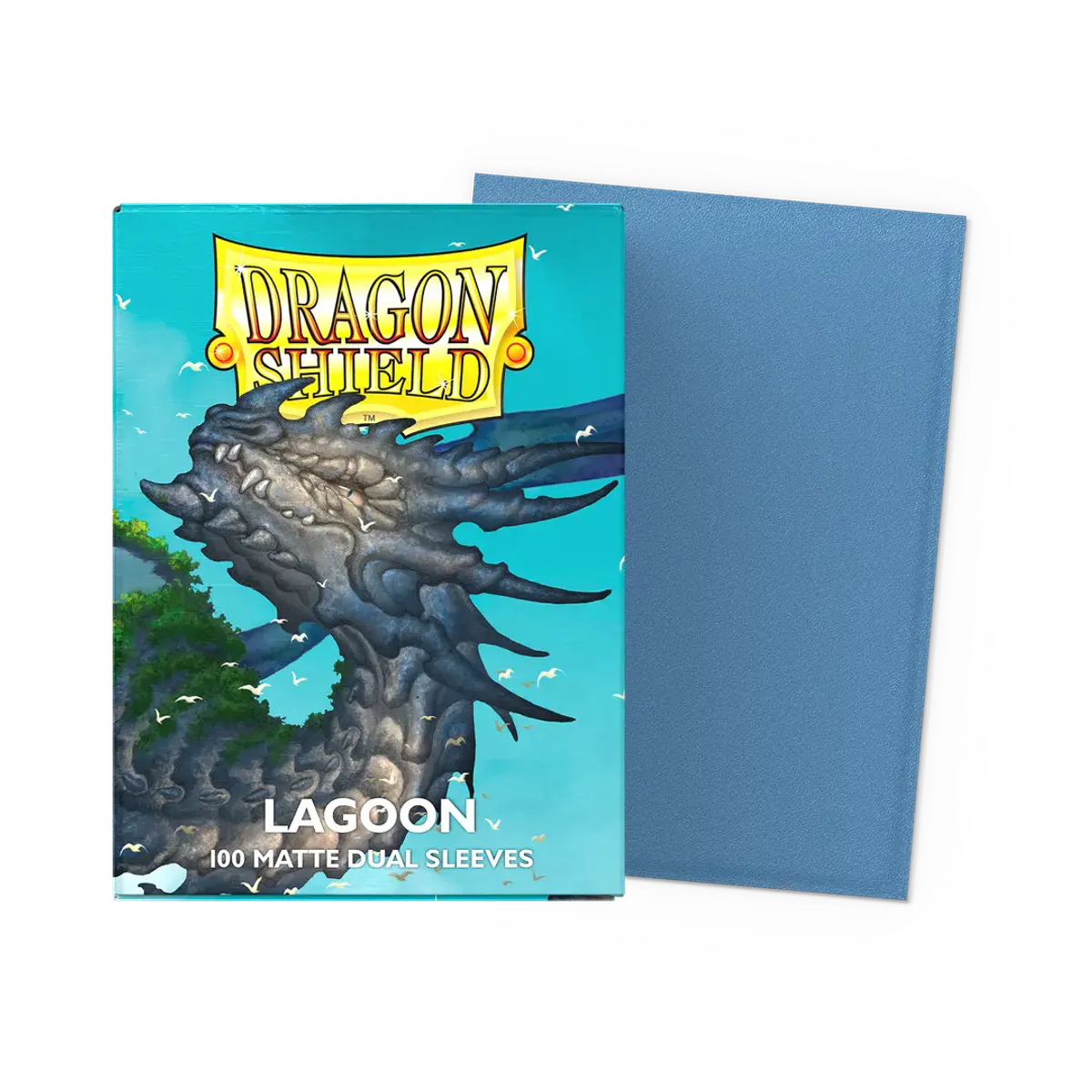 Dragon Shield: Dual Matte Sleeves - Lagoon (100)
