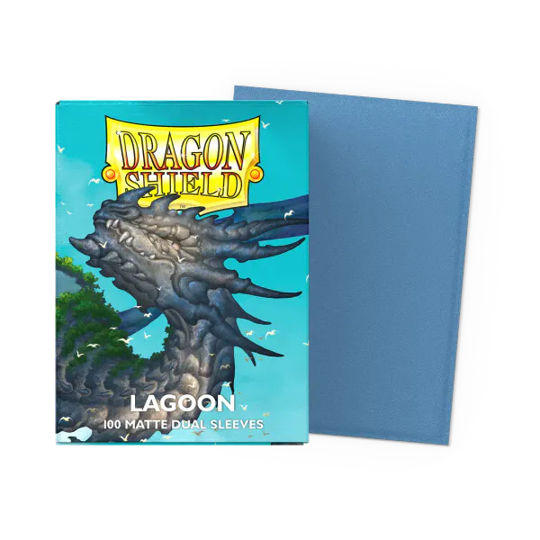 Hovedbilde Dragon Shield: Dual Matte Sleeves - Lagoon (100)