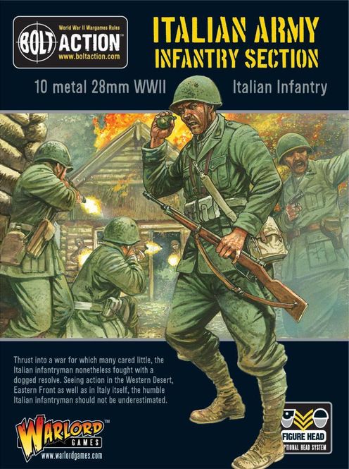 Hovedbilde Italian Army Infantry Section (Warlord) OOP