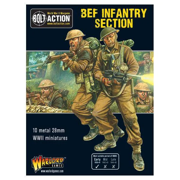 Hovedbilde BEF Infantry Section (Warlord)