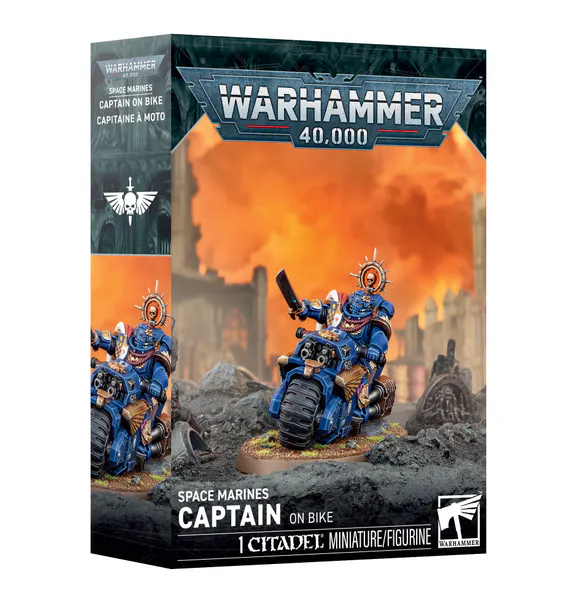 Hovedbilde Space Marines: Captain On Bike