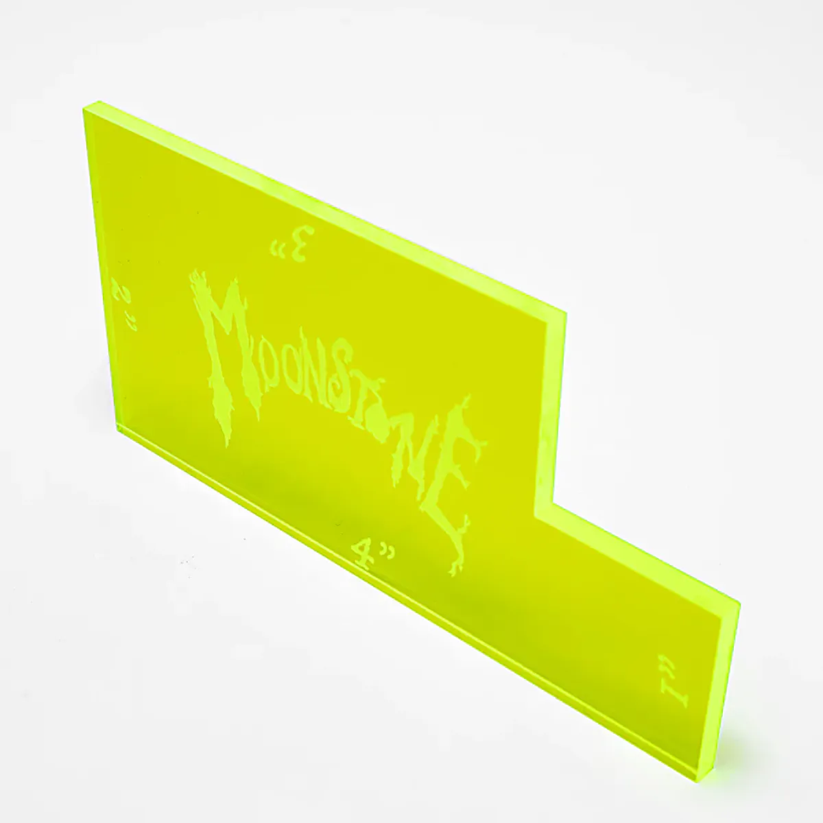 Moonstone Acrylic Measuring Widget