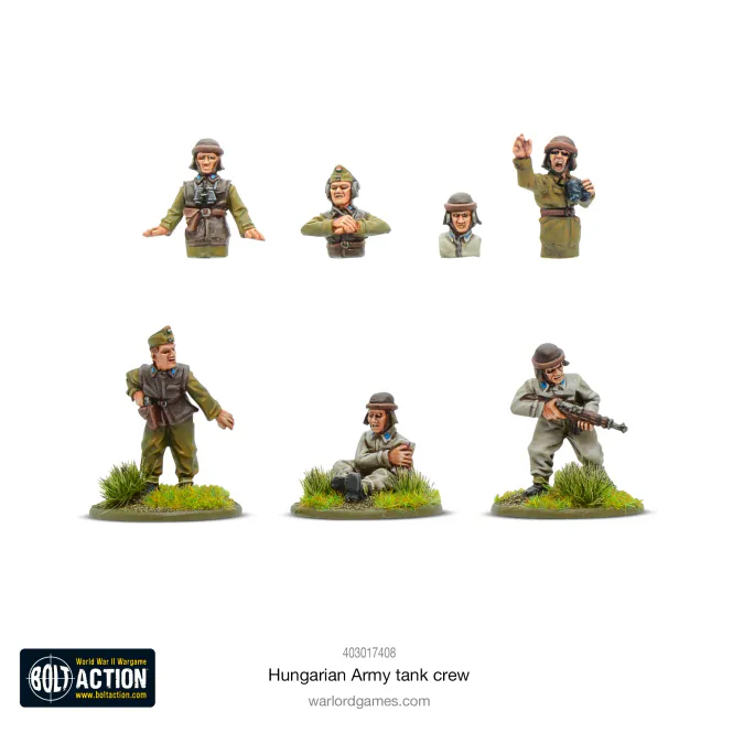 Hovedbilde WEB Hungarian Army Tank Crew (Warlord)