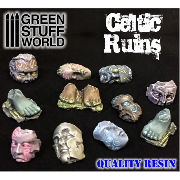 Hovedbilde GSW Celtic Ruins Resin sett