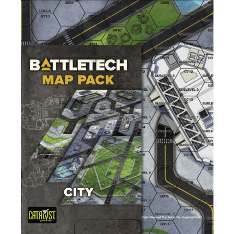 Battletech Map Pack: City