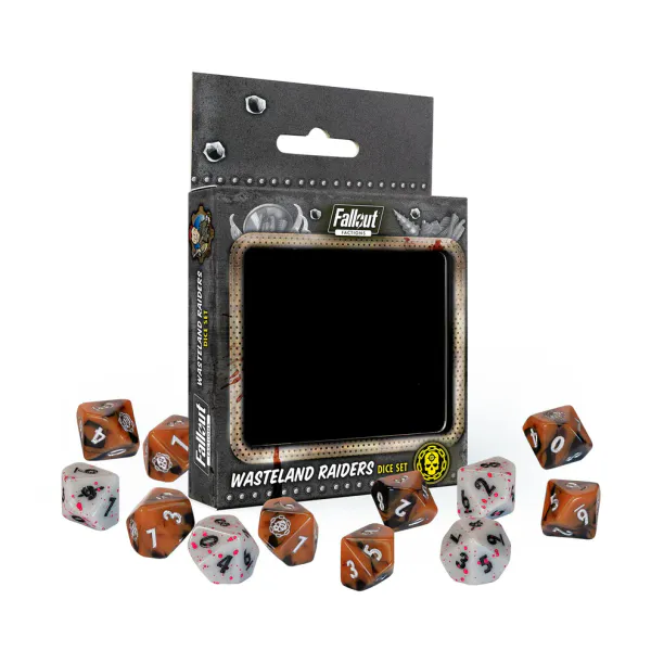 Hovedbilde Fallout Factions: Dice Set - Wasteland Raiders