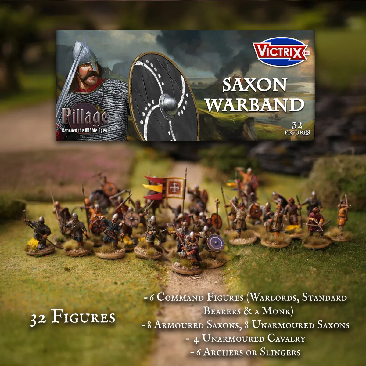 Pillage: Saxon Warband (Victrix)