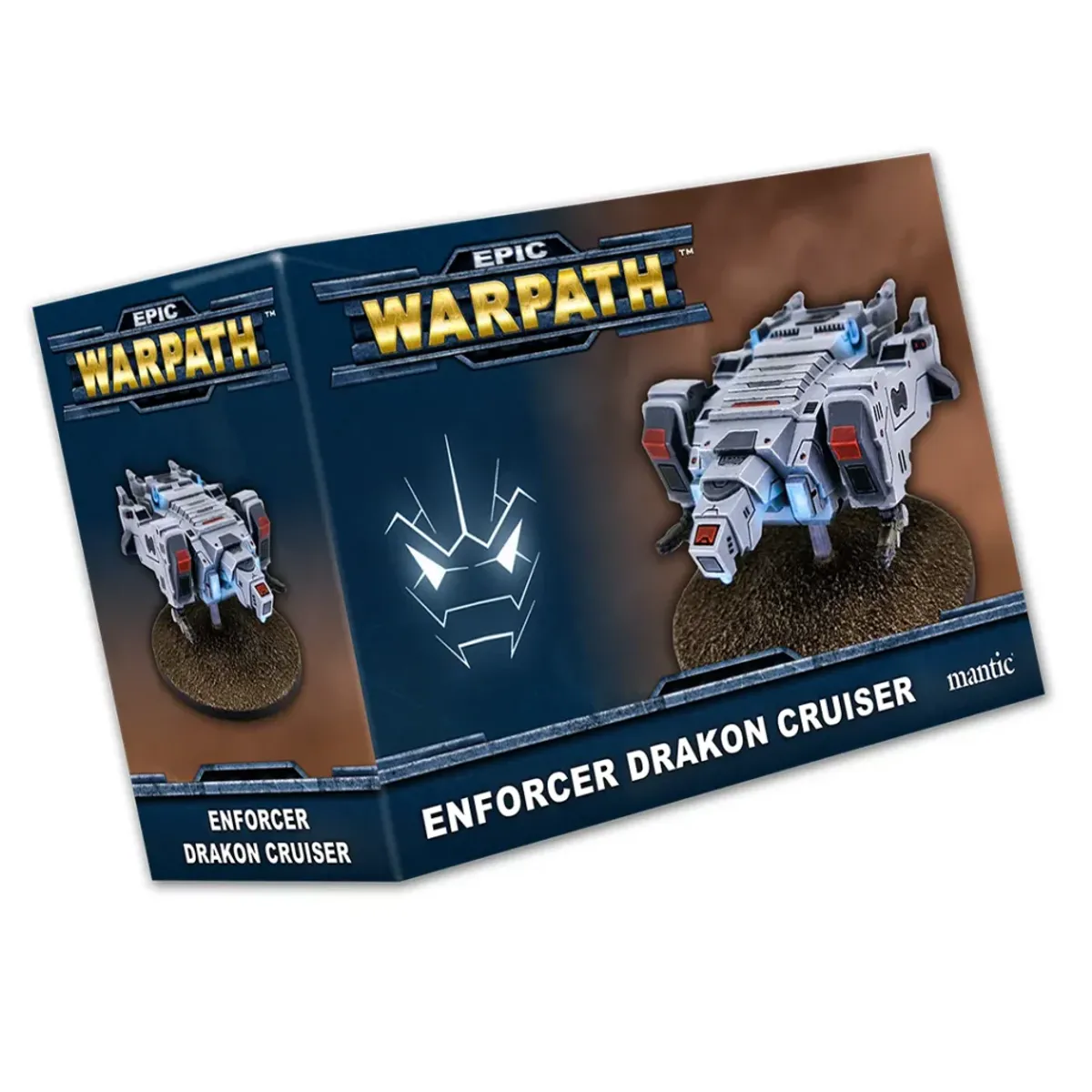 Epic Warpath: Enforcer Drakon Light Cruiser (Mantic)
