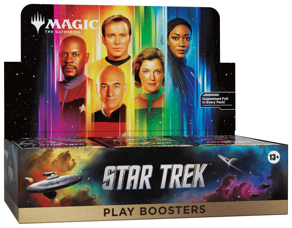 Magic: Star Trek Play Booster Display