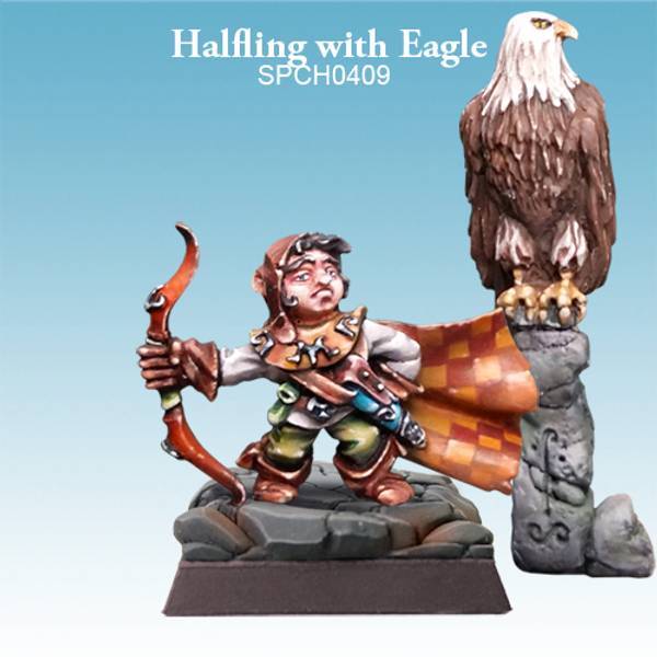 Hovedbilde Umbra Turris: Halfling with Eagle