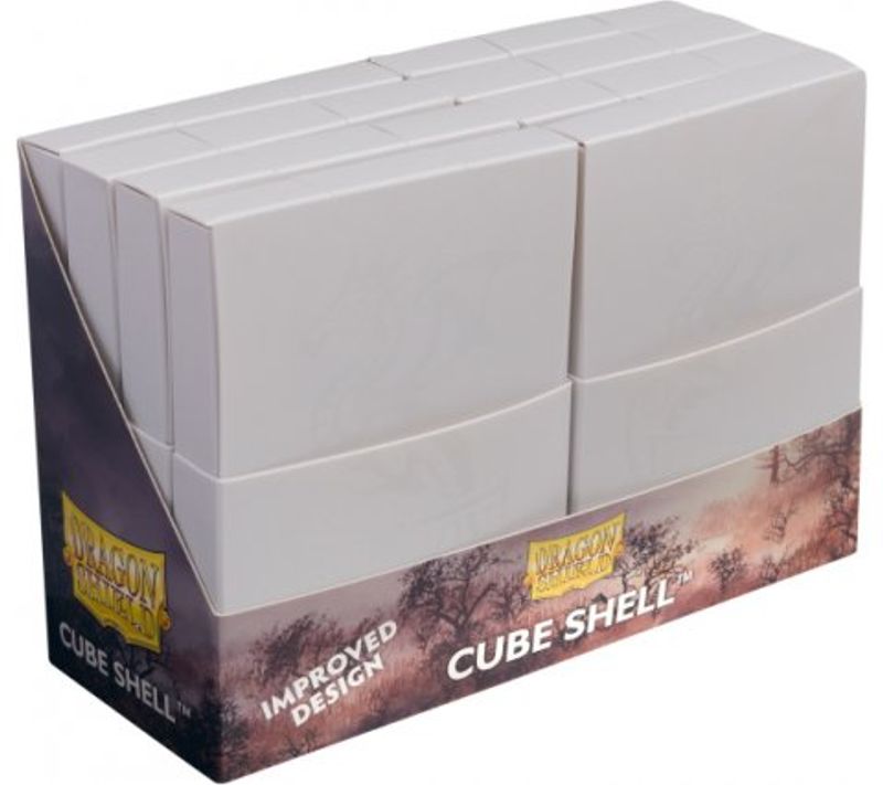 Dragon Shield Cube Shell Display - Ashen White