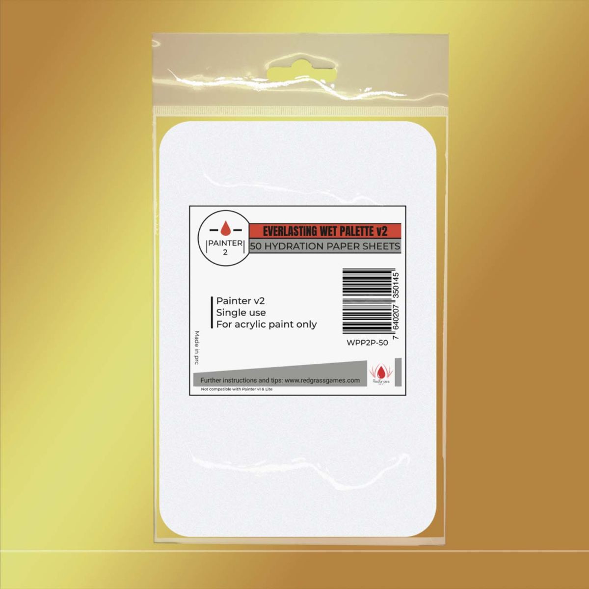 Hydration Paper x 50 for Painter v.2 (RedGrass Games)