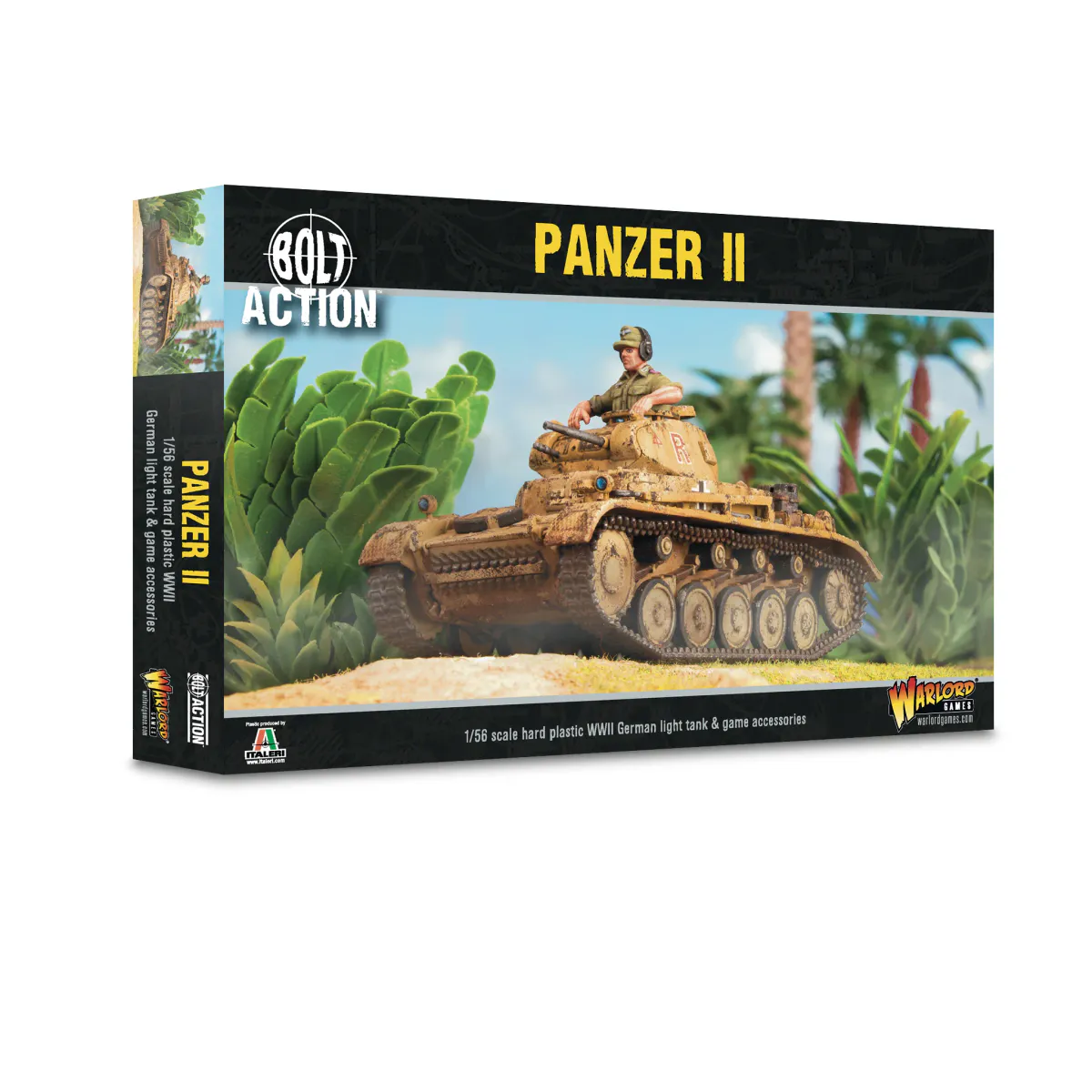 German Panzer II Plastic (Warlord)