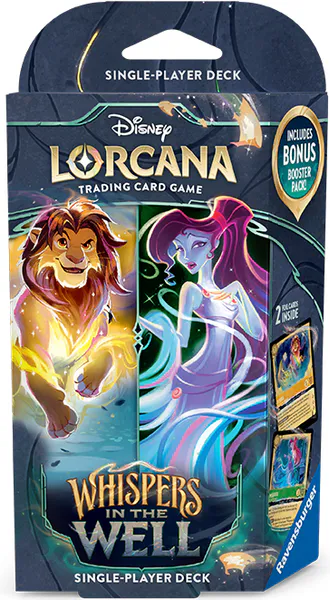 Hovedbilde Lorcana Whispers in the Well Amber Emerald ...
