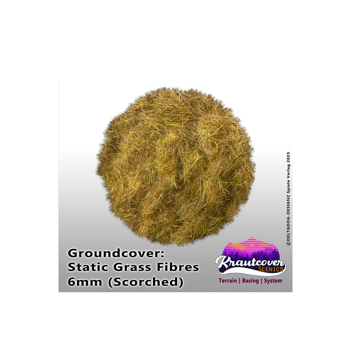 Krautcover: Static Grass Scorched 6mm