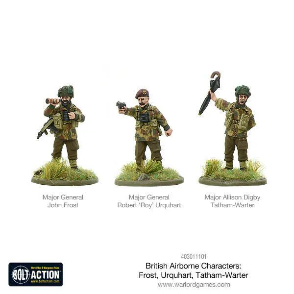 Hovedbilde British Airborne Characters (Warlord)