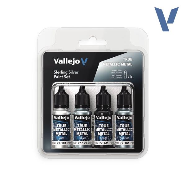 Hovedbilde Vallejo True Metallic Metal - Sterling Silver ...