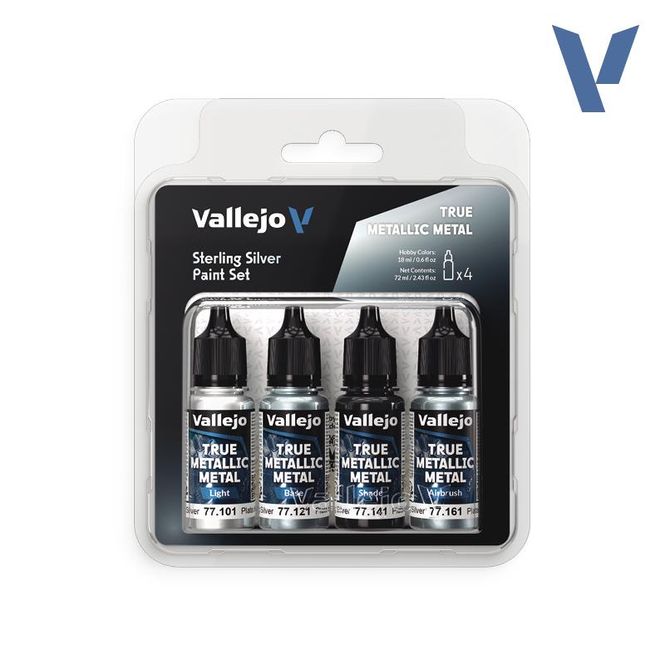Hovedbilde Vallejo True Metallic Metal - Sterling Silver ...