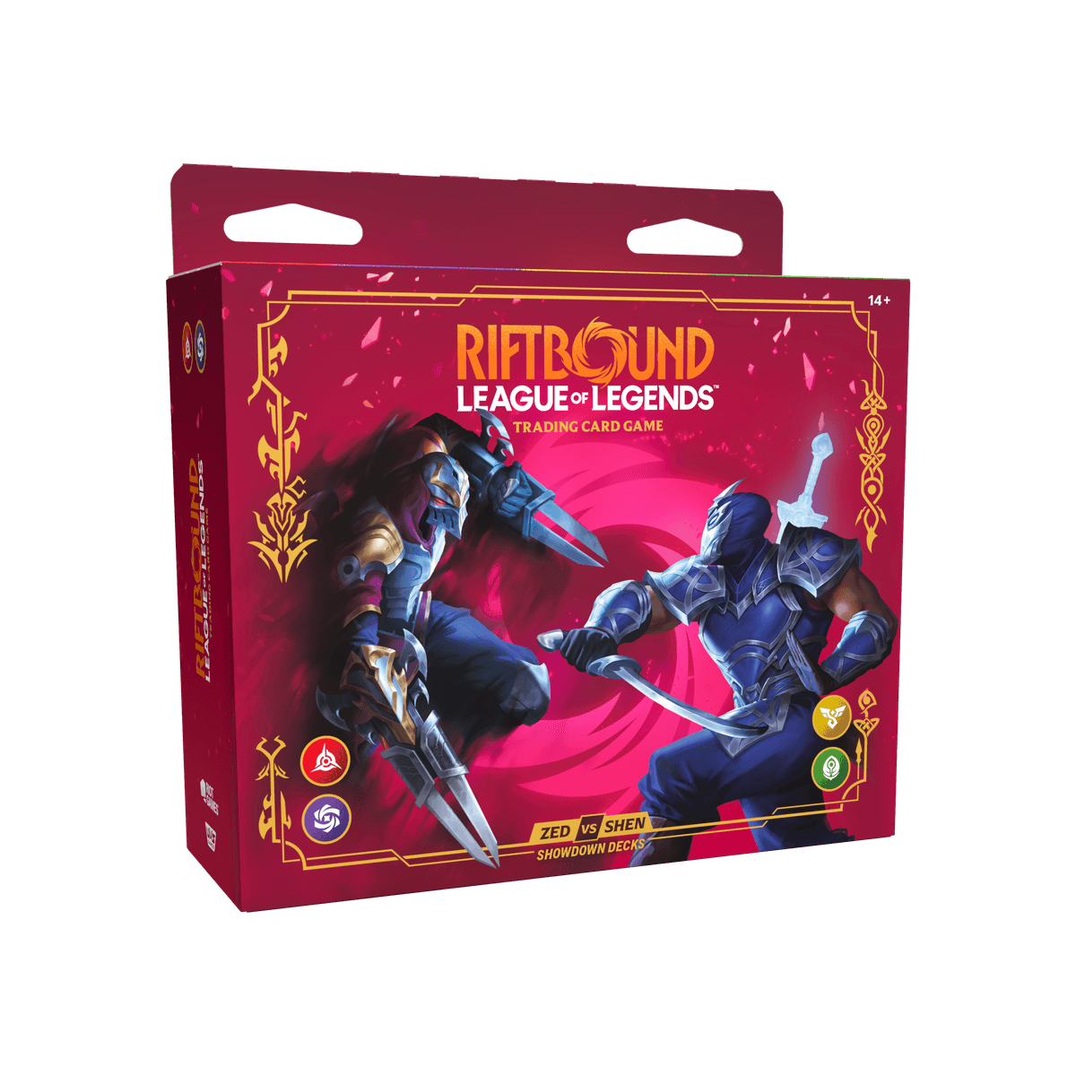 League of Legends Riftbound Vendetta Showdown Zed vs Shen MAX 1