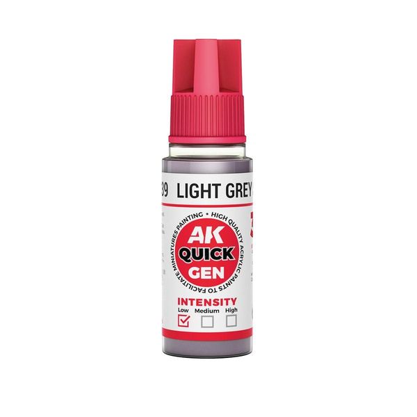 Hovedbilde AK Quick: Light Grey Shadow 18ml