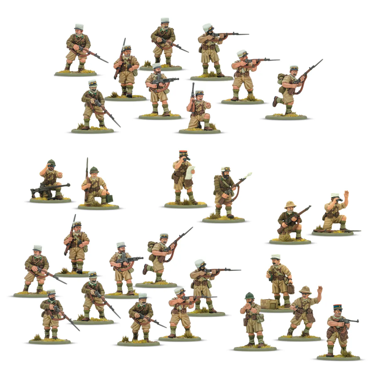 French Foreign Legion Infantry Platoon (Warlord)