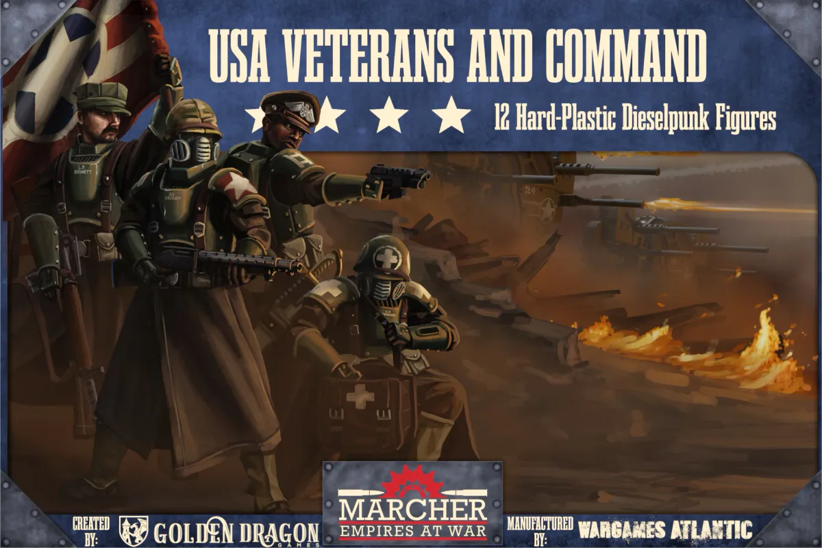 Marcher: USA Veterans and Command (Wargames Atlantic)