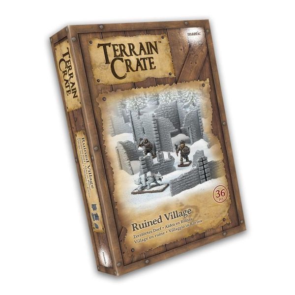 Hovedbilde Terrain Crate Ruined Village Walls