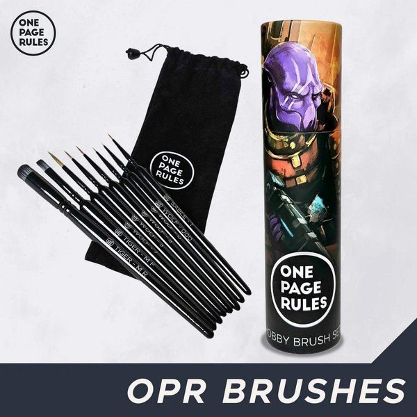 Hovedbilde Chronicle One Page Rules Brush Set