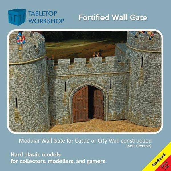 Hovedbilde Tabletop Workshop Medieval Fortified Wall Gate