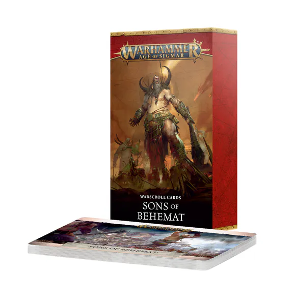 Hovedbilde Warscroll Cards: Sons Of Behemat