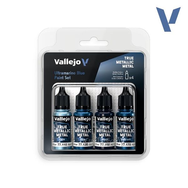 Hovedbilde Vallejo True Metallic Metal - Ultramarine Blue ...